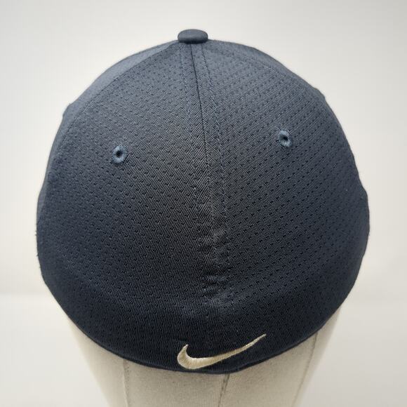 Nike Swoosh Fitted Hat Blue Small Embroidered Classic99 Dri-Fit Outdoor - Picture 6 of 10